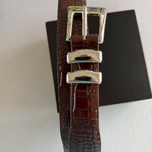 Men's Cognac Brown Belt 38"